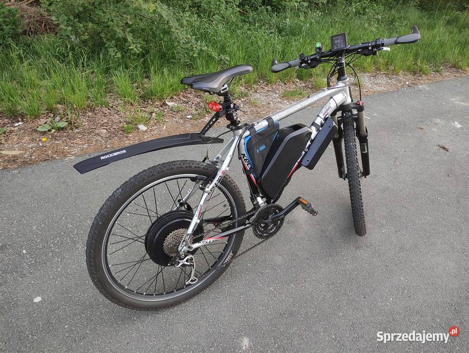 Rower elektryczny ebike 1500 wat Zasięg 100 Gąbin