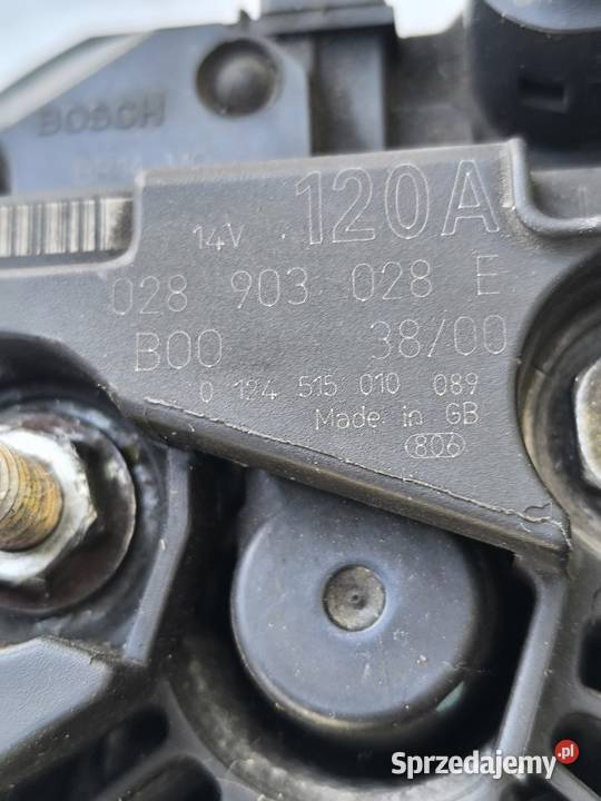 Do sprzedania alternator audi A3 2001 r Wrocław