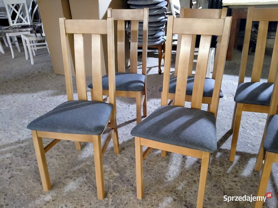 Nowe krzesła bukowe sprzedam