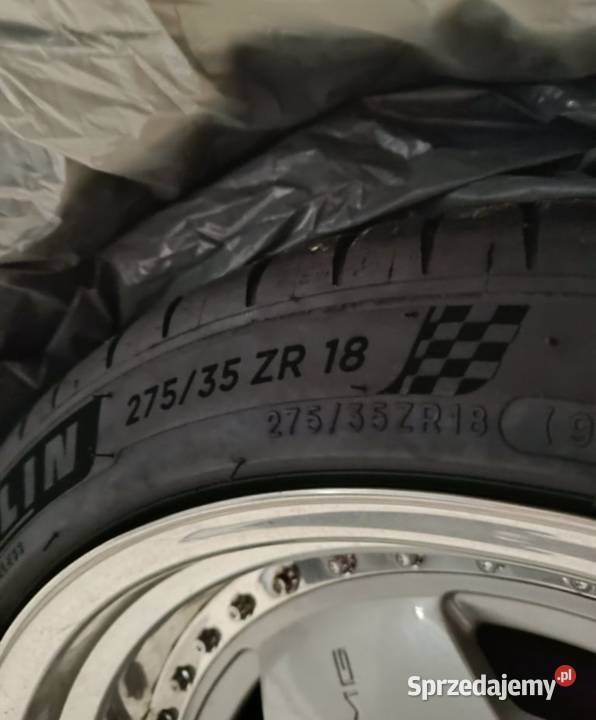 Koła alufelgi skręcane AMG 18 aero 3 tlg Samochodowe Biały Bór