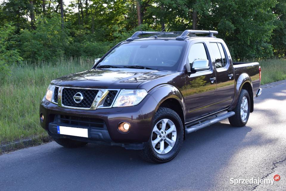 NISSAN NAVARA D40 25 DCi Skóry Szyber hak nowe Zielona Góra