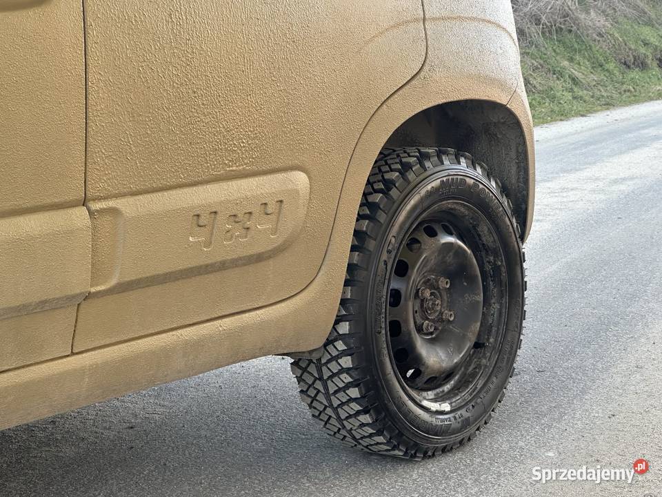 Fiat Panda 4x4 09 Twin Air 85 Raptor opony MT światła do jazdy dziennej Panda Marcinowice