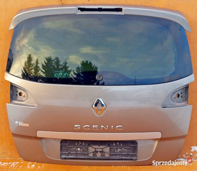 RENAULT SCENIC III KLAPA TYŁ KOLOR ATACAMA BEIGE sprzedam