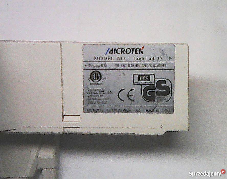 Microtek LightLid 35 adapter do skanowania Drukarki i skanery śląskie Gliwice