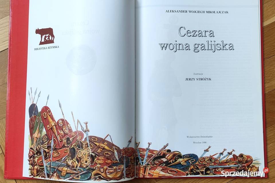 Cezara wojna galijska Aleksander Wojciech Tuchola