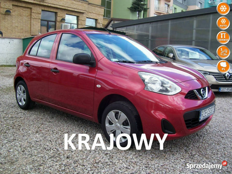 Nissan Micra Bezwypadkowy167STAN B K13 20102016 serwisowany w ASO Skawina