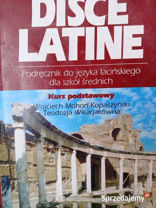 Disce Latine księgarnia Praga Warszawa okazy Rok wydania 1998
