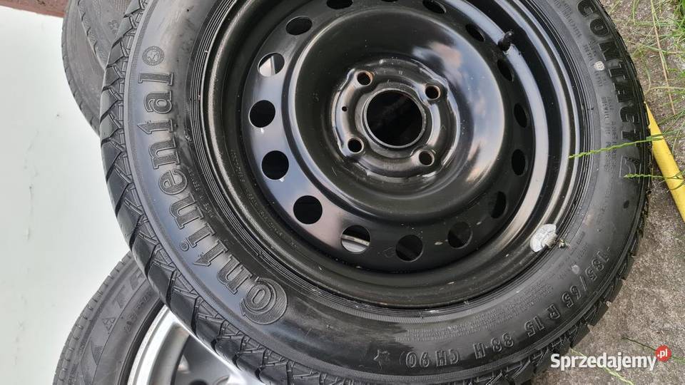 Sprzedam alufelgi 4 z oponami letnimi dojazdówka Zalesie