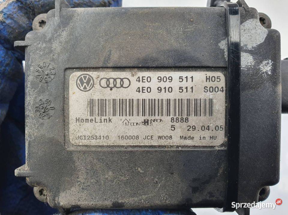 MODUŁ AUDI A8 D3 4E0909511 Pozostałe Lipno