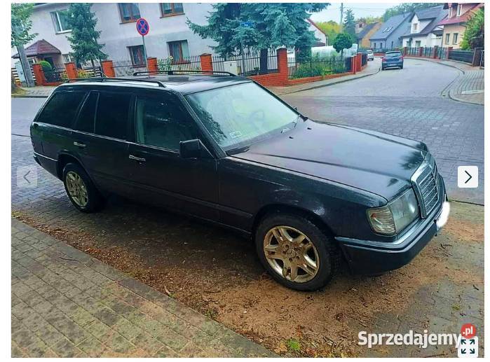 Klasyk w124 Mercedes 23 BENZYNA GAZ 87 Śrem