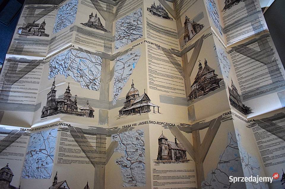 Podkarpackie Szlak Architektury Drewnianej mapa Chełmno