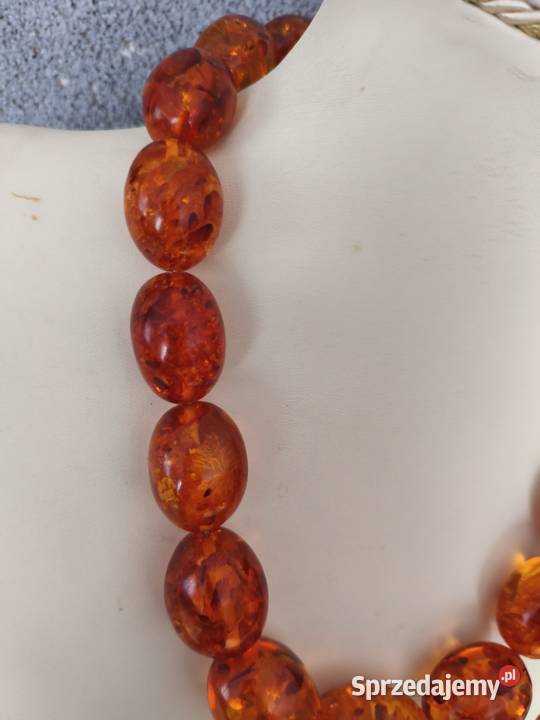 Naszyjnik Bursztyn Vintage oliwki Białystok