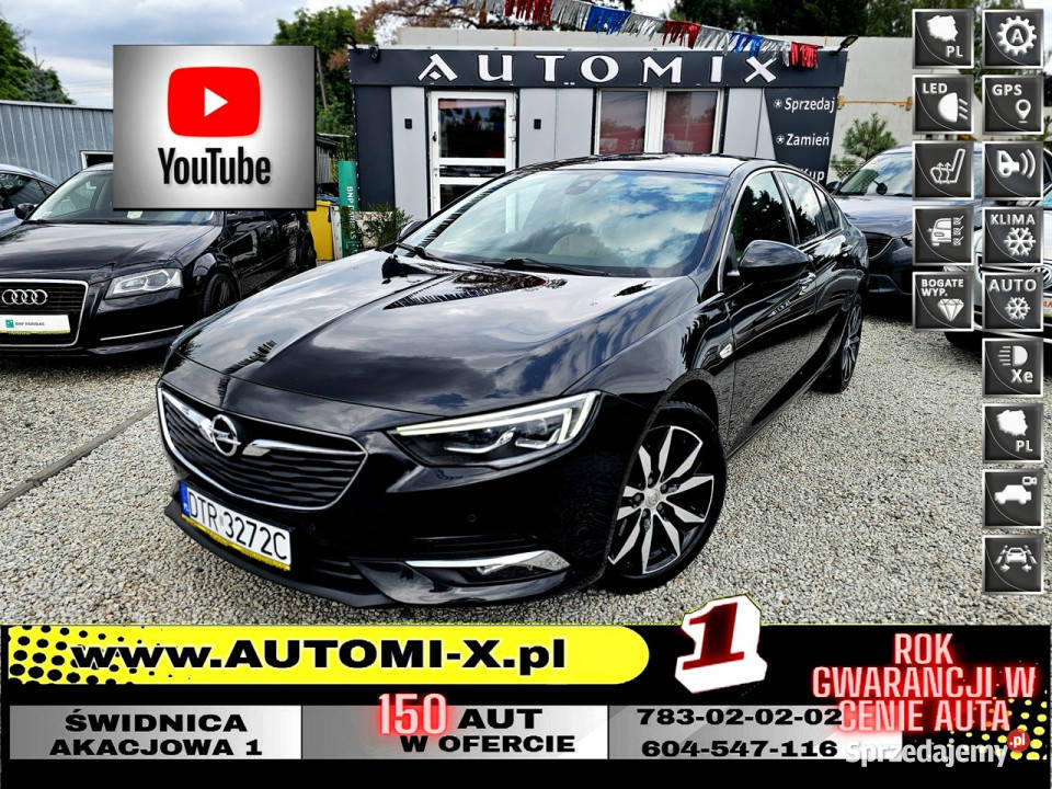 Opel Insignia Grand Sport16 D136AutomatNAVILED Świdnica