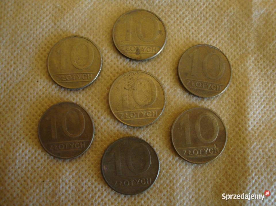 moneta 10 zł; 1989  fi 22 mm