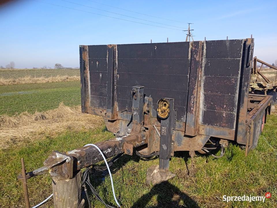 Przyczepa tandem Szczebrzeszyn sprzedam
