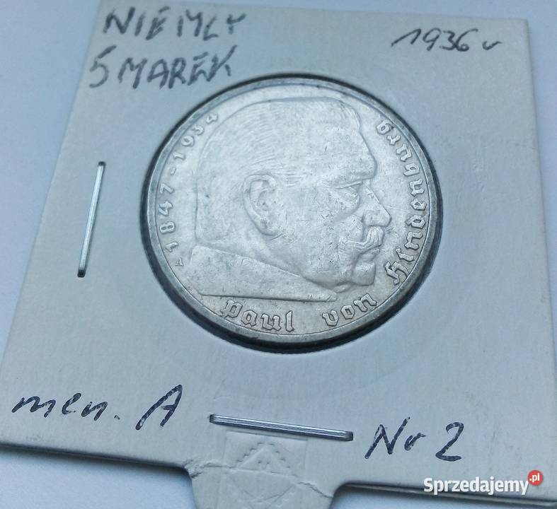 NIEMCY5 MAREK1936 rASREBRO HINDENBURG Legionowo