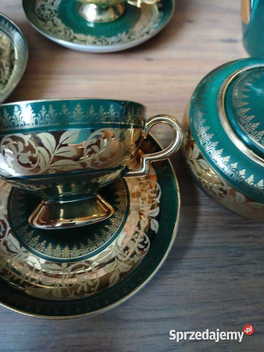 Stary przedwojenny serwis do mokki Bavaria na 6 Kraków sprzedam
