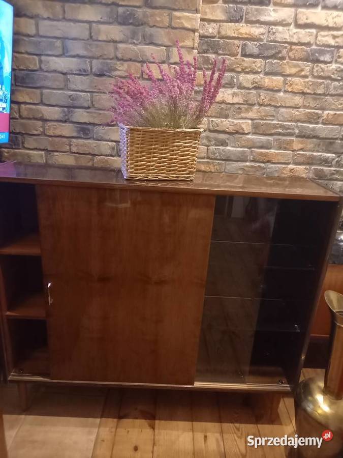 Komoda szafka prl sideboard retro prl fornir
