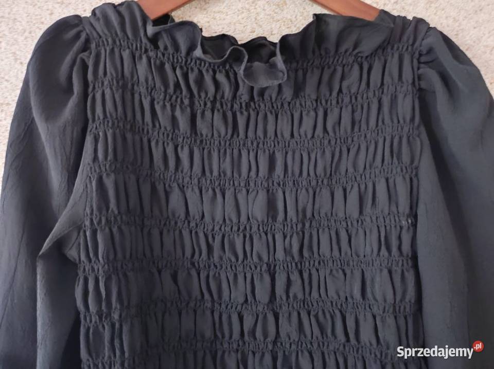 hm bluza wizytowa elegancka marszczona lekka Kielce