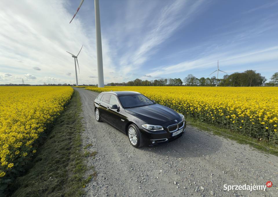 BMW 5 F11 touring Luxury Line 30d 258 xDrive elektryczne lusterka pomorskie Gdańsk