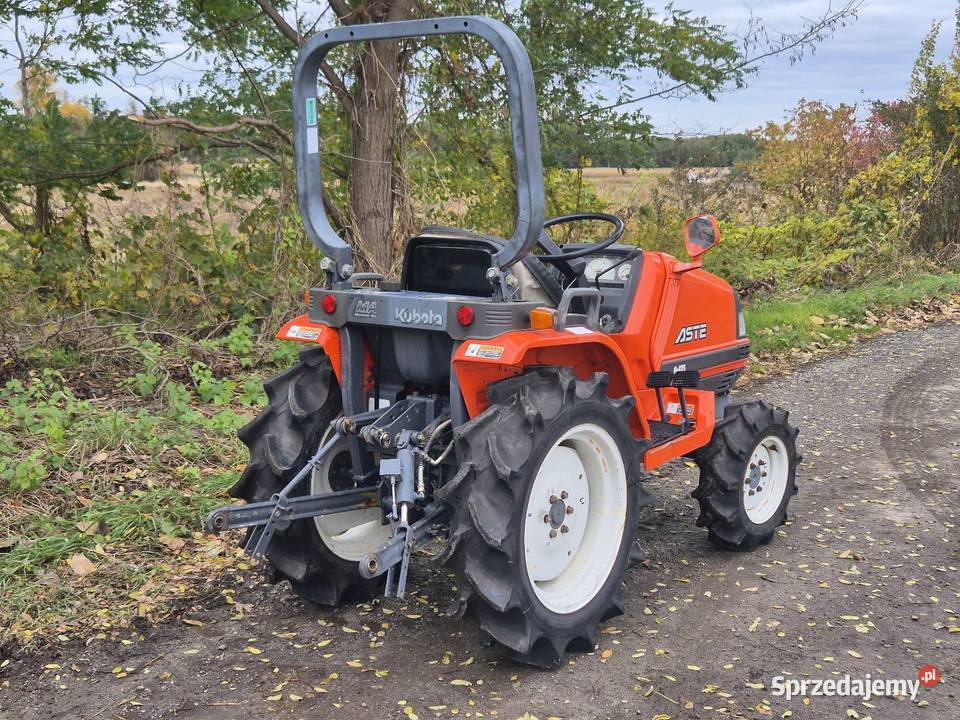 Traktorek traktor KUBOTA ASTE A175D 17 Małuszyn