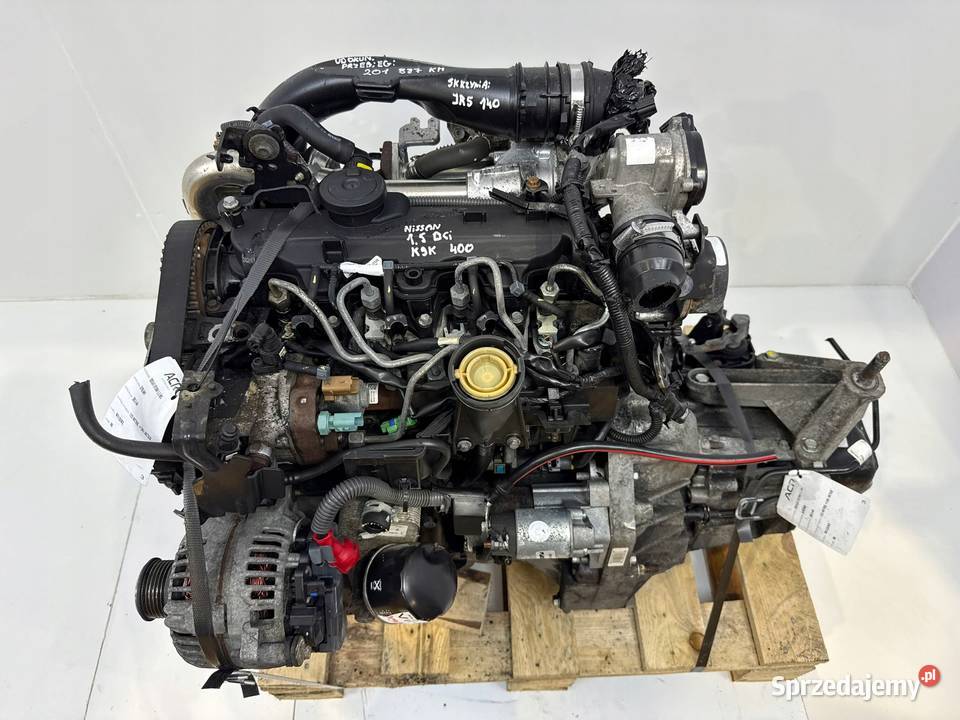 SILNIK K9K400 Nissan NV200 NV 200 15 DCI 86 Chełm