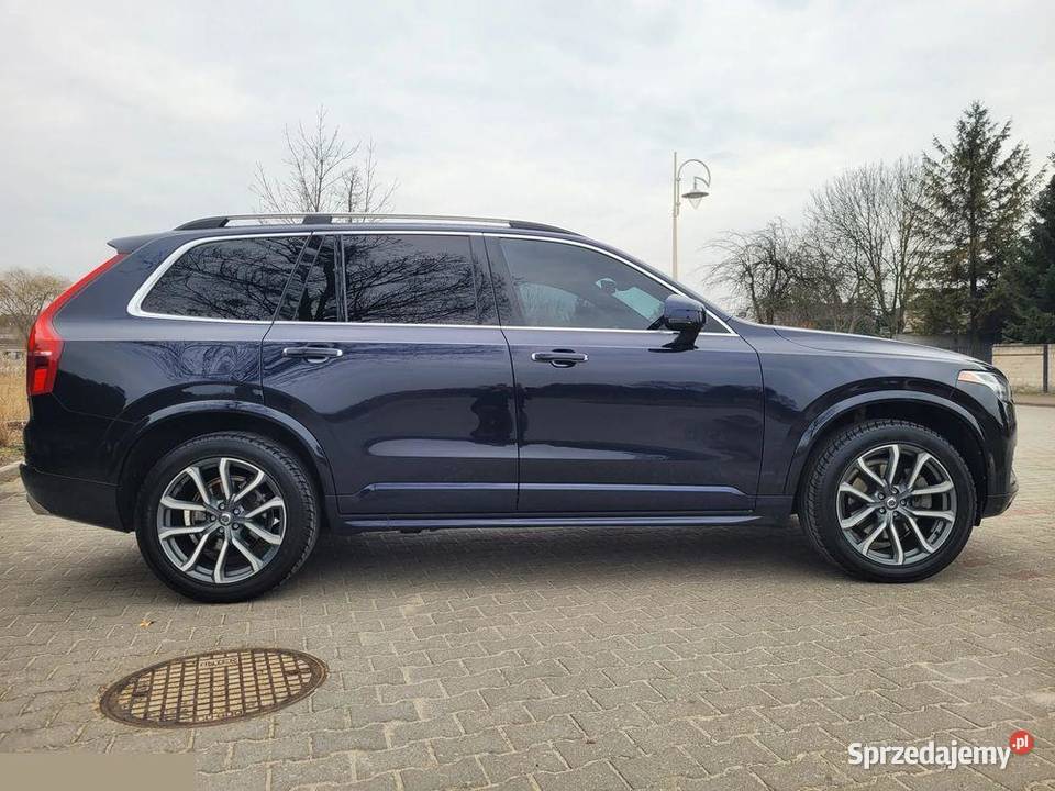 Volvo XC90 T6 AWD Momentum 7os 20 benz 310 2018r Kleczew