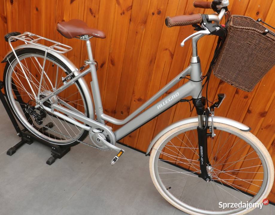 Rower elektryczny Allegro D 48 i inne rowery Milanówek sprzedam
