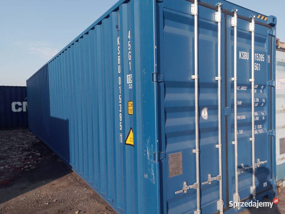Sprzedam kontener morski magazynowy 40HC NOWY Chudów