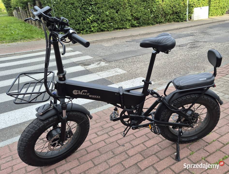 Fat bike ebike składak rower elektryczny pomorskie Słupsk sprzedam