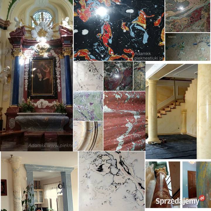 Marmurowe Ultra StiukiOdporne i trwałe Częstochowa sprzedam