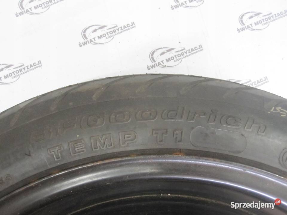 TOYOTA AVENSIS T25 koło dojazdowe 1257017 98M