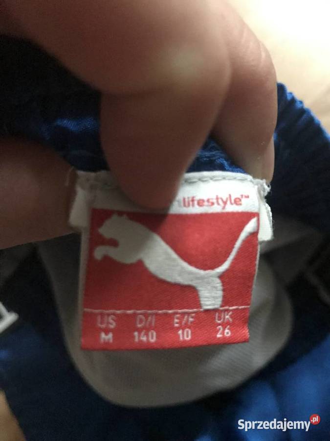 Vintage męskie spodenki PUMA M dziecięce OKAZJA Zamość sprzedam
