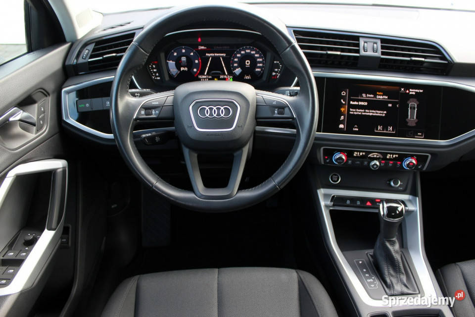 Audi Q3 35TDI 150 SalonPL FV23 Virtual Kokpit ogranicznik prędkości Sokołów