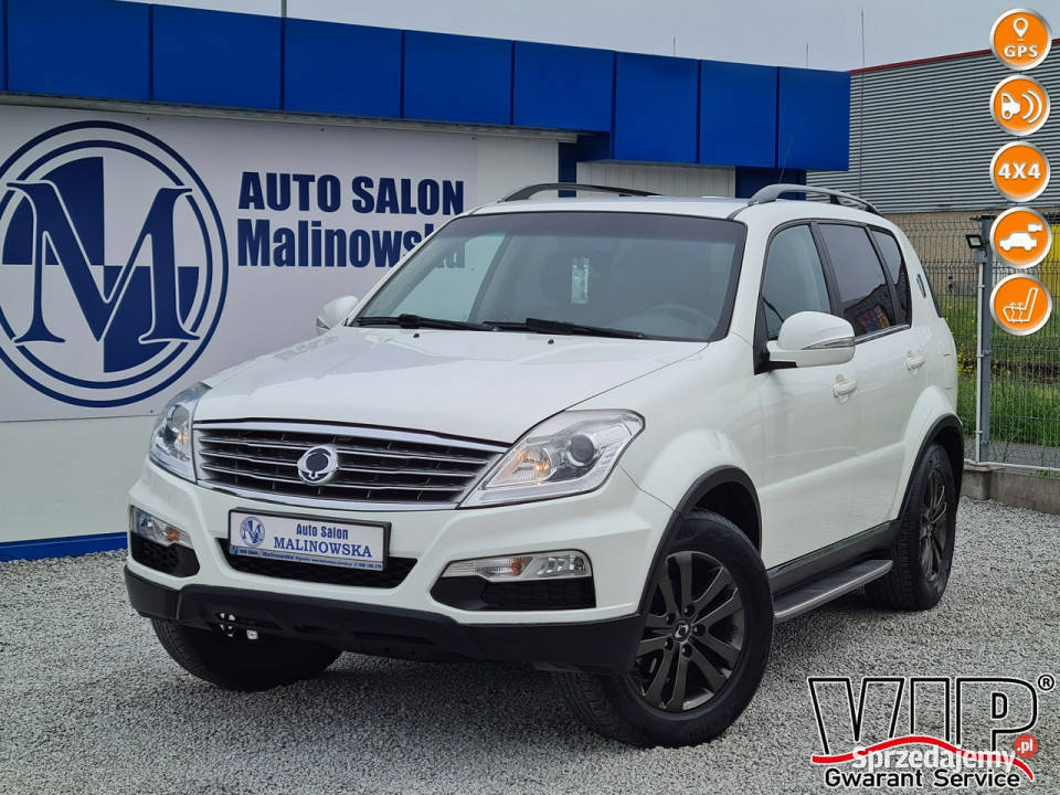 SsangYong Rexton 4x4 7Osób Navi PDC Kamera Skóra SUV Wągrowiec