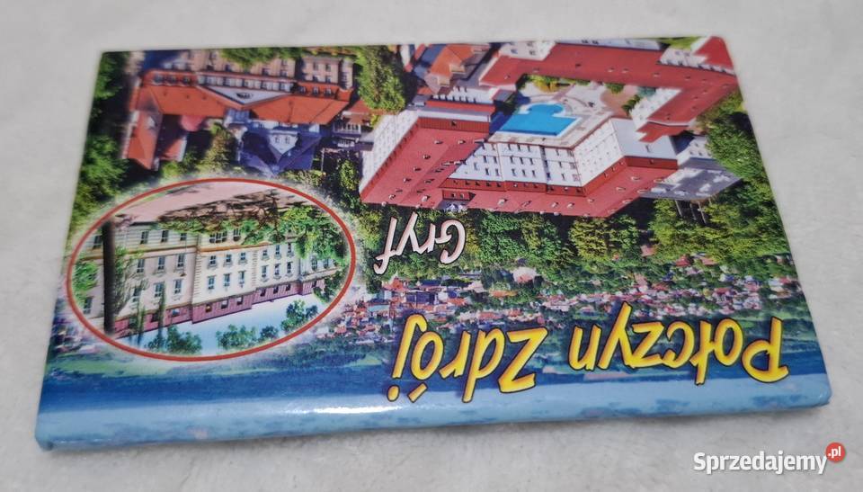Magnes na lodówkę Połczyn Zdrój Gryf 9x55 Czeladź