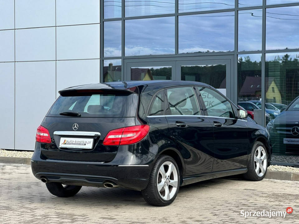 Mercedes B 200 2kplkół Półskóra Grzane fotele serwisowany w ASO Kąty Opolskie