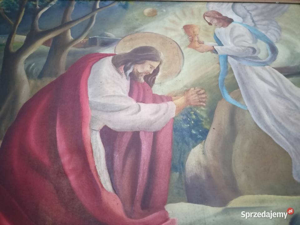 Stary obraz scenografa telewizji Szczytno sprzedam
