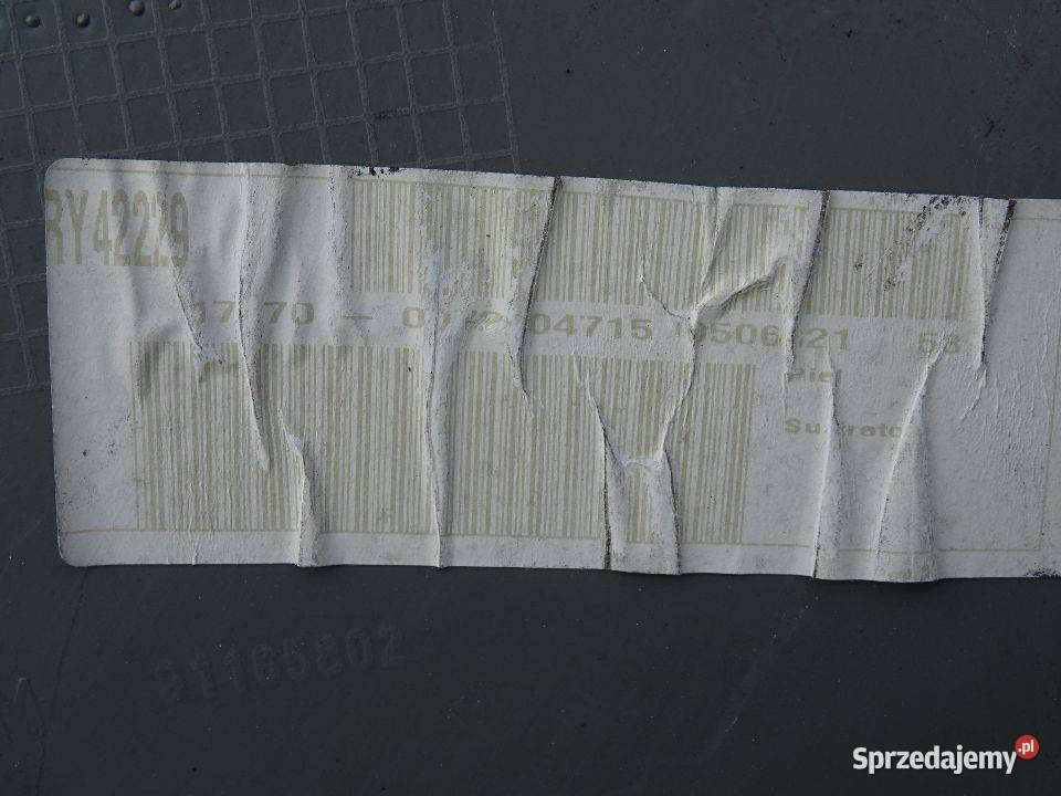 tapicerka boczki prawych drzwi europa opel Parcice