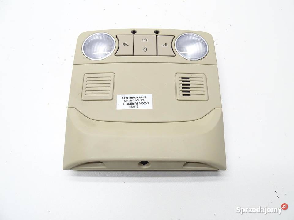 LAMPKA OŚWIETLENIE KABINY PODSUFITKI 3T0947105