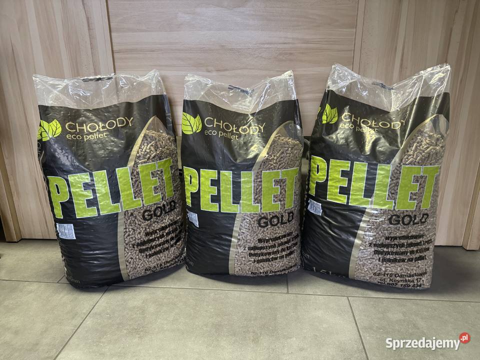 Pellet GOLD pellet sosnowy certyfikowany Damasławek