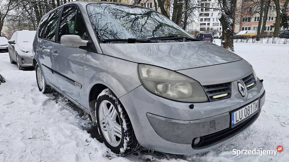 Renault Grand Scenic 2 20T z lpg 7 osób 2000cm3 Grand Scenic lubelskie Lublin