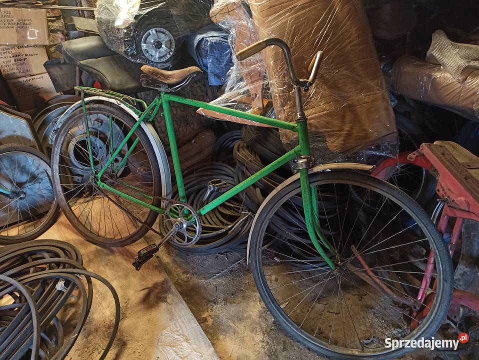 Stary rower Radziecki Ukraina ZSRR PRL