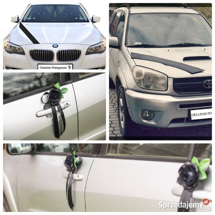 Stroik dekoracja na pogrzeb pogrzebowa kotylion małopolskie Nowy Wiśnicz