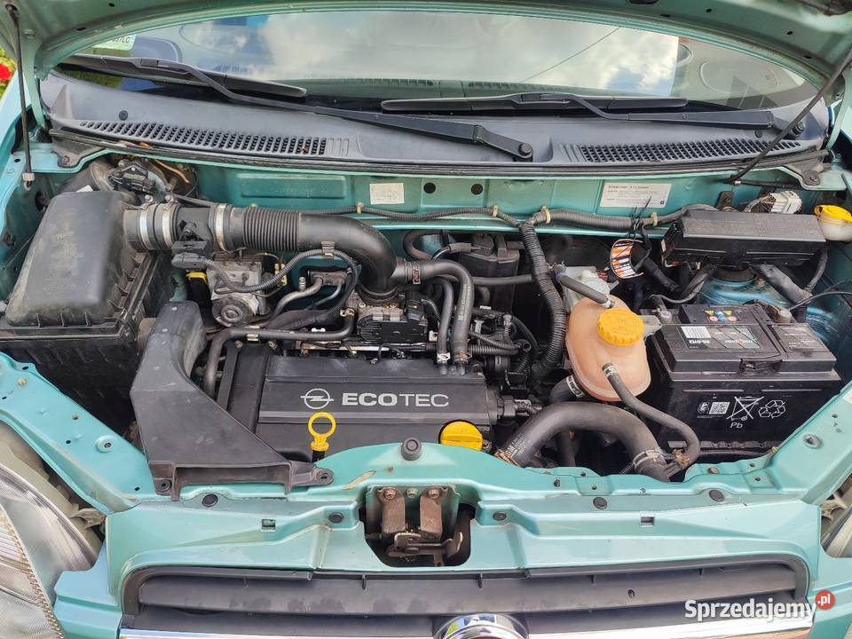 Opel Agila 12 benzyna sprawny ważne opłaty Szczerców