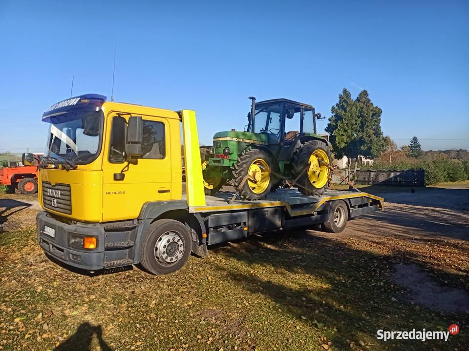 Autolaweta Laweta Holowanie Transport Maszyn Dąbrówka Duża