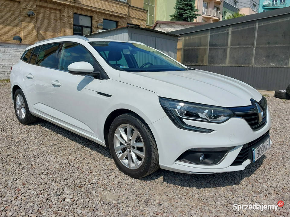 Renault Megane 16 benz kombi SALON bezwypadkowy Rok produkcji 2017 Warszawa