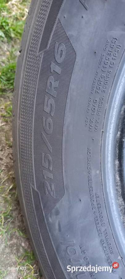 Opony 1665215 letnie 215 Motoryzacja Nowogard