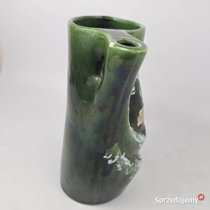 Dzban midcentury modern ceramika artystyczna Antyki Bronisze sprzedam