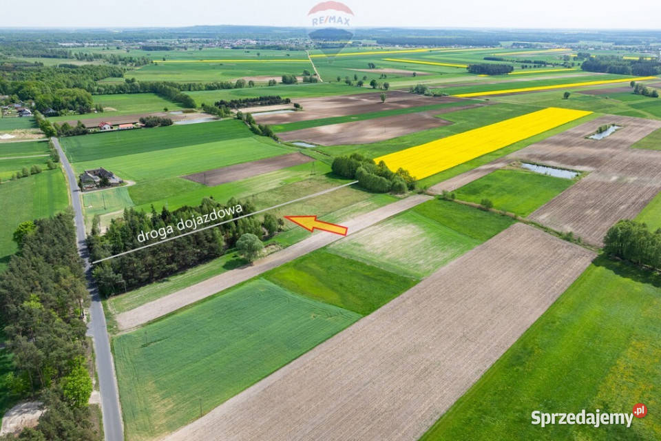 Wiosna malownicza spokojna okolica miniosiedle Krzykosy